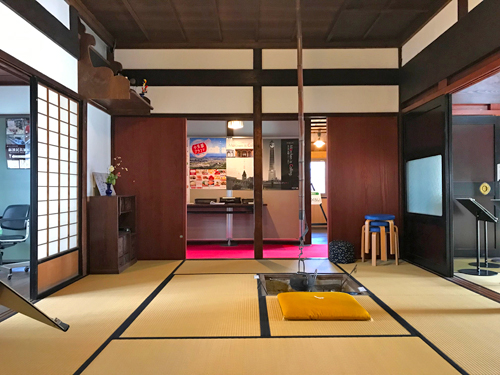 大谷博物館の茶の間