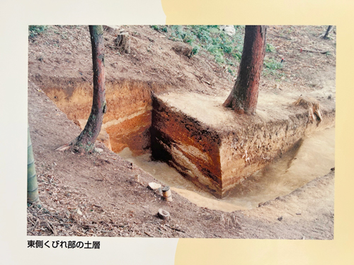 柳田布尾山古墳 東側くびれ部の土層
