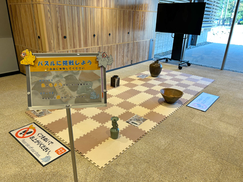出土品のパズル遊び