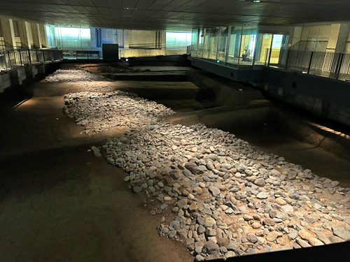 一乗谷朝倉氏遺跡博物館の室内展示