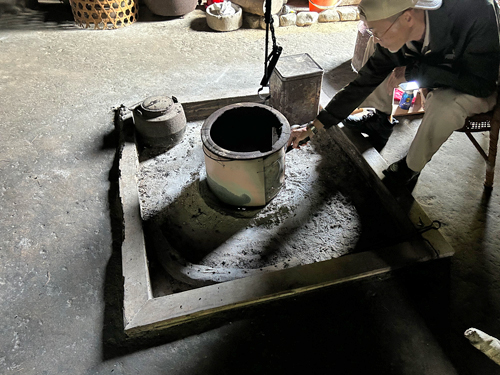 旧橋本家住宅の囲炉裏