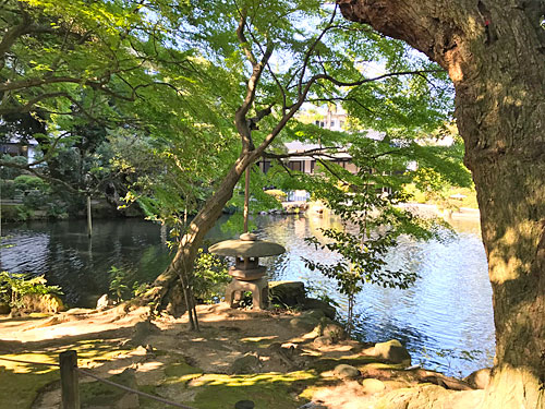 松風閣 側面から