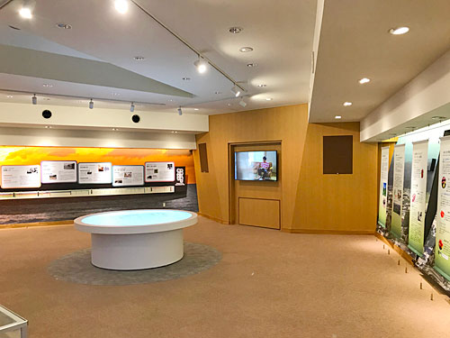 かほくふるさと展示室の内部