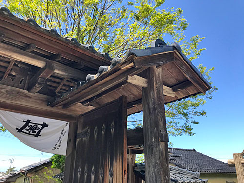 山門裏面