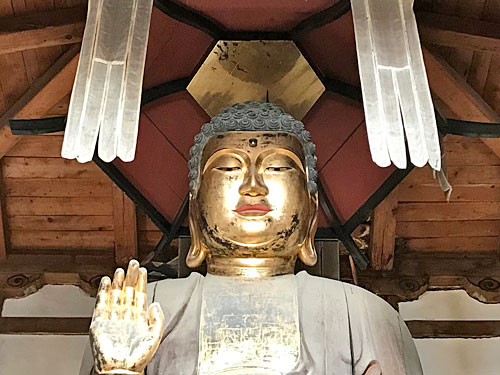 大仏さまの顔