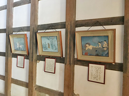 釈迦の生涯を描いた仏画