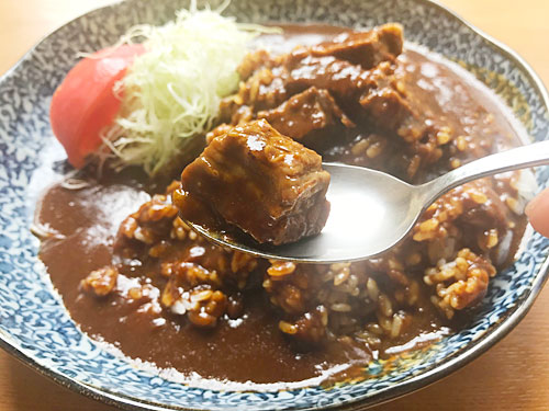 ごろっとビーフカレーの牛肉