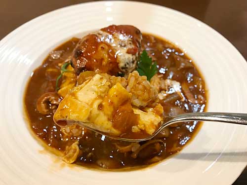 ソースとライス