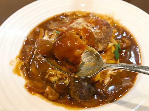 ビストロ レガーレのハンバーグ