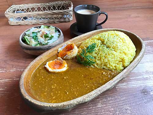 アイリーカレーハウス たっぷりキーマカレーset