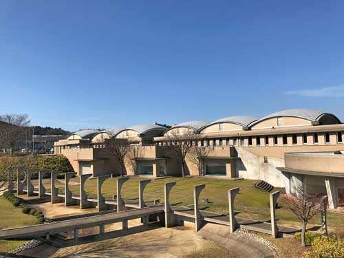 七尾美術館の庭