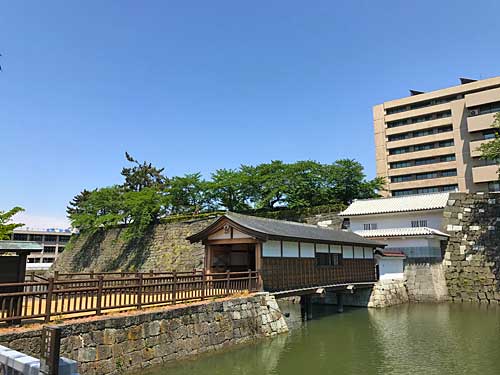 福井城の御廊下橋