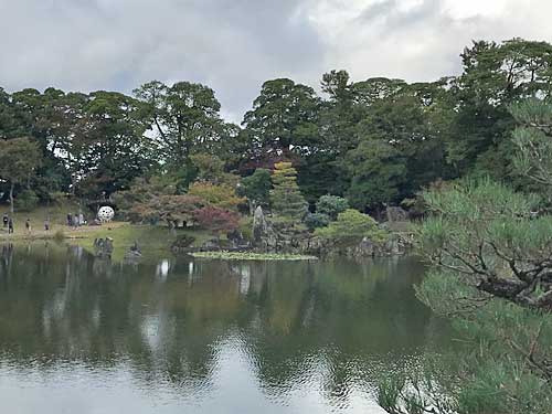 龍臥橋から見る鶴島
