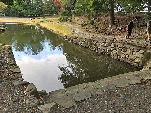玄宮園の船着き場