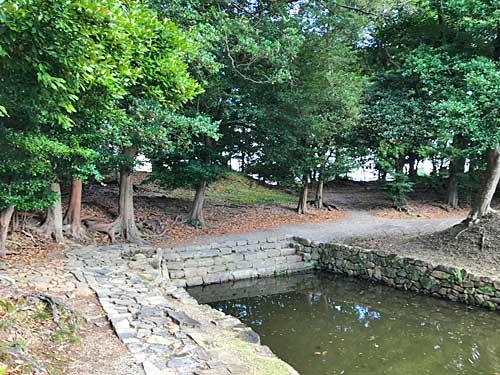 路面が変わる場所