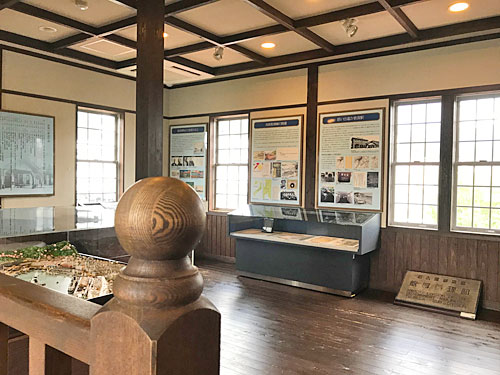 旧敦賀港駅舎の二階