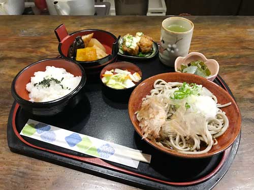 きふね そば定食
