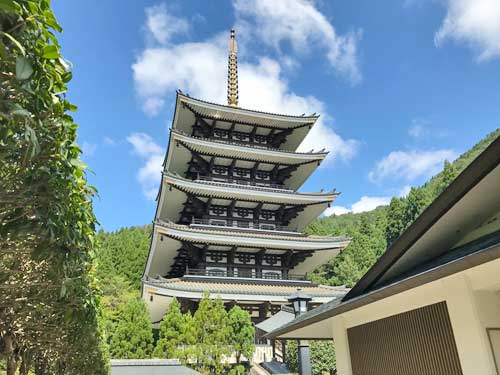 大師山 清大寺 五重塔