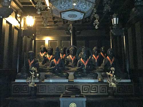 3階の仏像ルーム