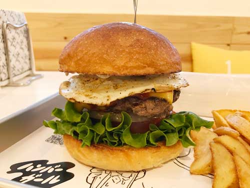 エッグチーズバーガー