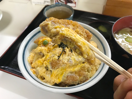 カツ丼のカツ