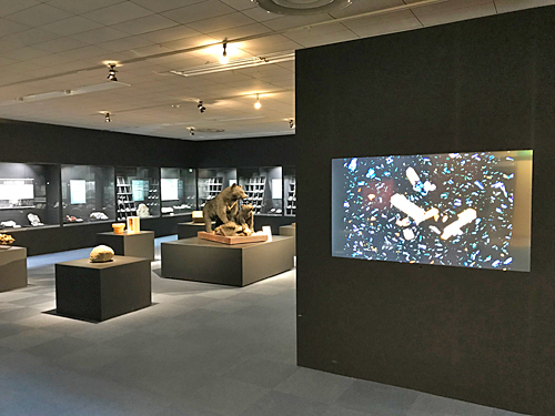 小松市立博物館3階の様子