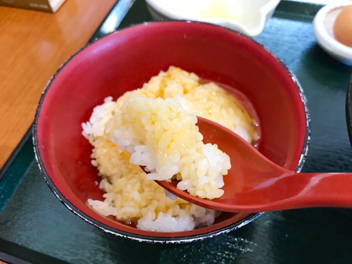 おやたま食堂のTKG