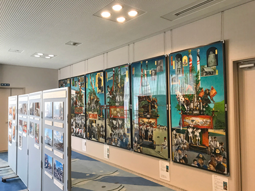 みなとつるが山車会館の2階