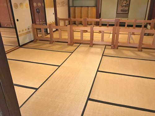 特殊な畳の配置
