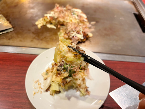 お好み焼古川の生地