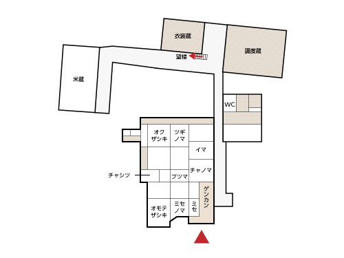 伏木北前船資料館の間取り