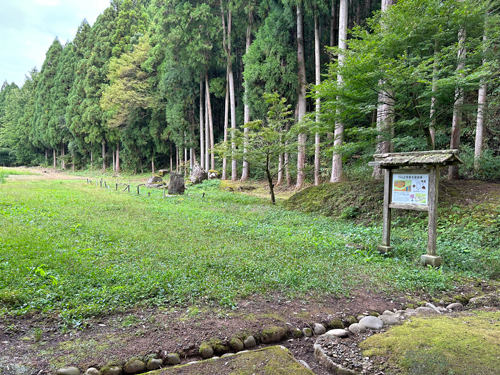 一乗谷朝倉氏遺跡の南陽寺跡
