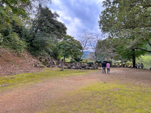 一乗谷朝倉氏遺跡の湯殿跡庭園