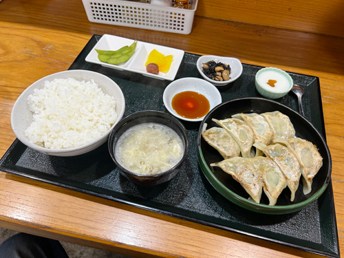 餃子のあひる 餃子定食