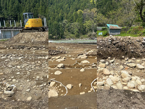 場所によって違う石の量